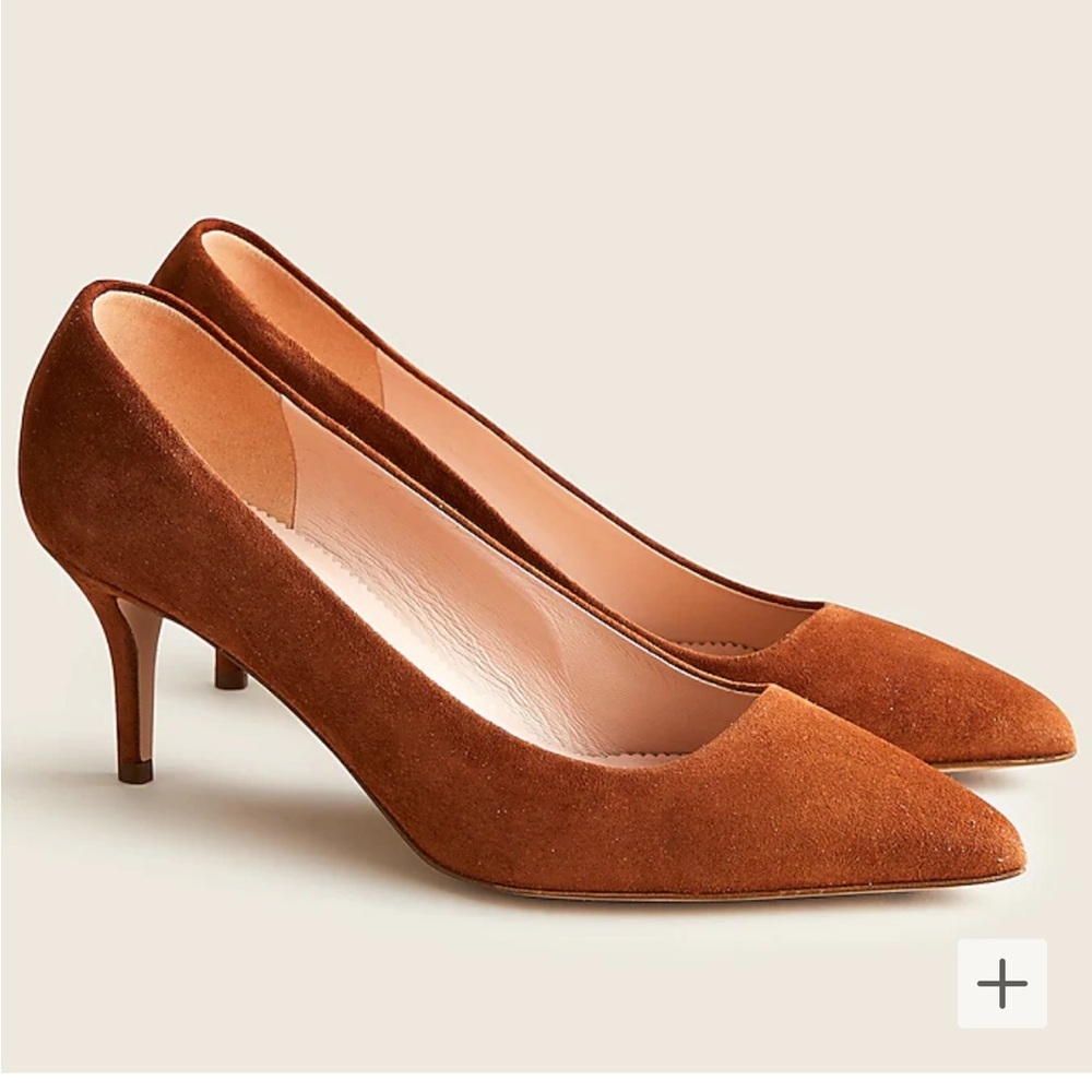 J.Crew Colette pumps in suede